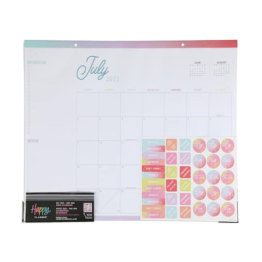 The Happy Planner® 20232024 Doodle Days Desk Calendar Michaels